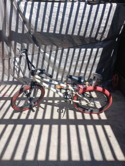 20 inch Spector BMX black red white