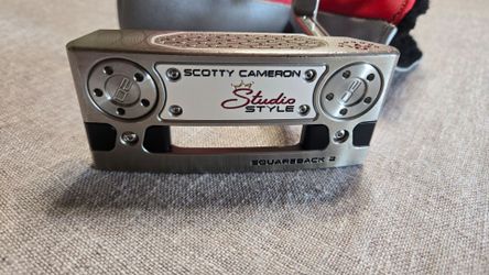 Scotty Cameron Putter  studio style  square back 2   33"