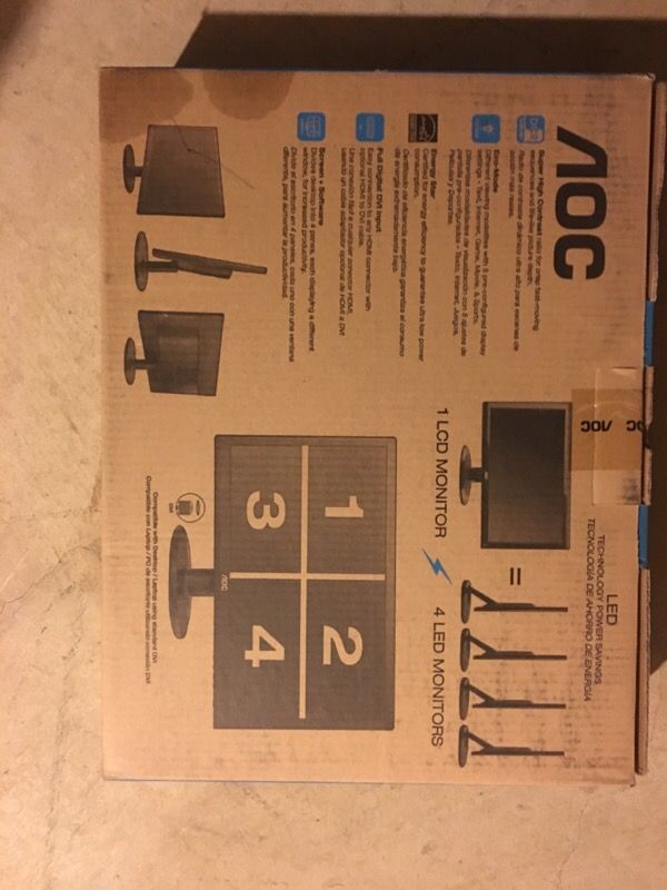20" Monitor - Brand New