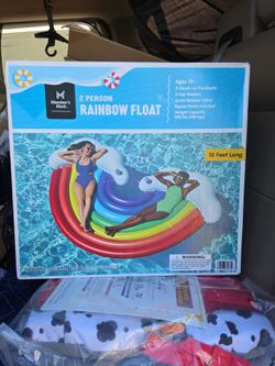 Rainbows float