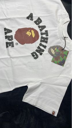 White Bape Tee