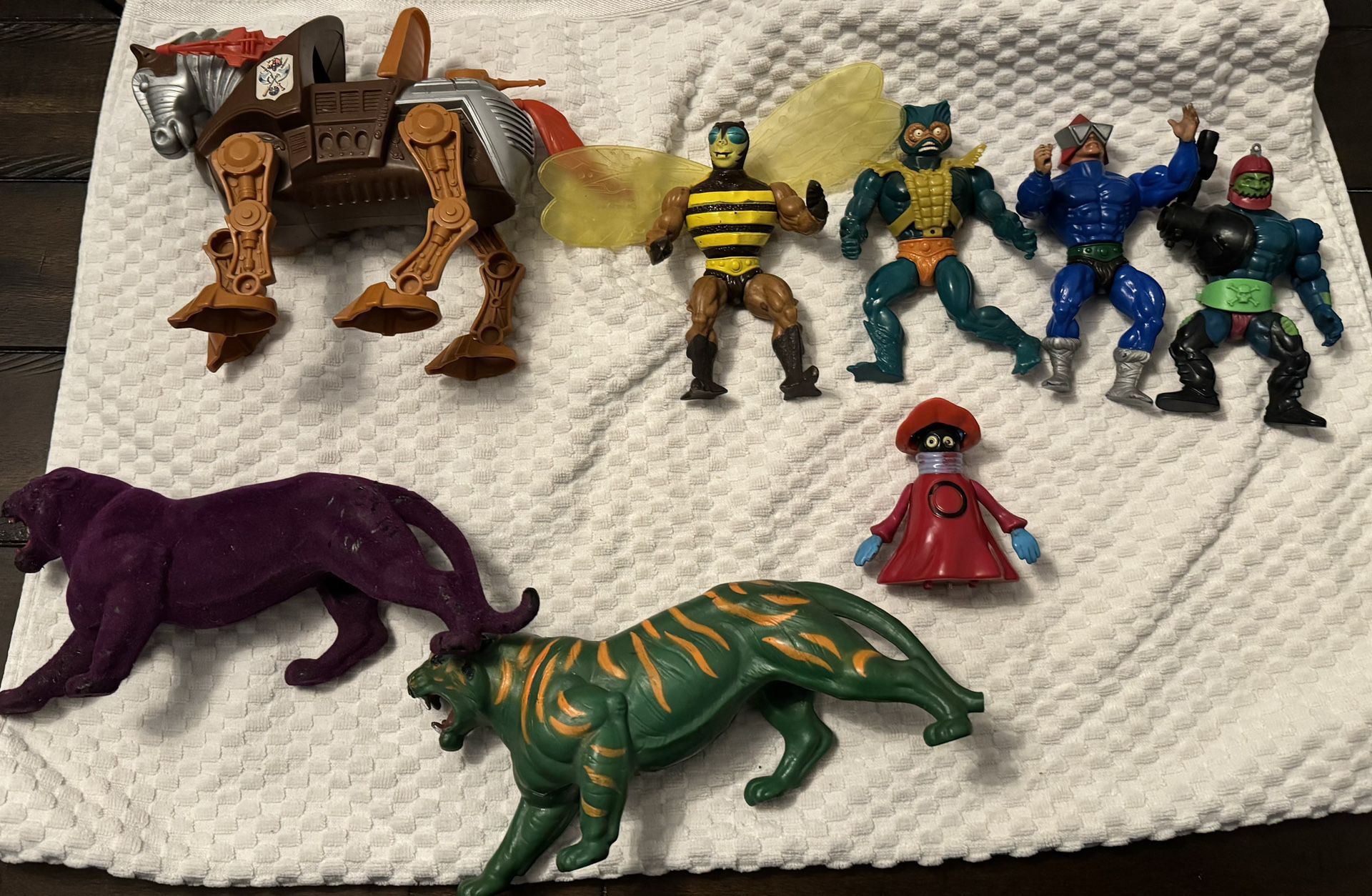 He Man 1983 Masters Of The Universe Action Figures Lot 