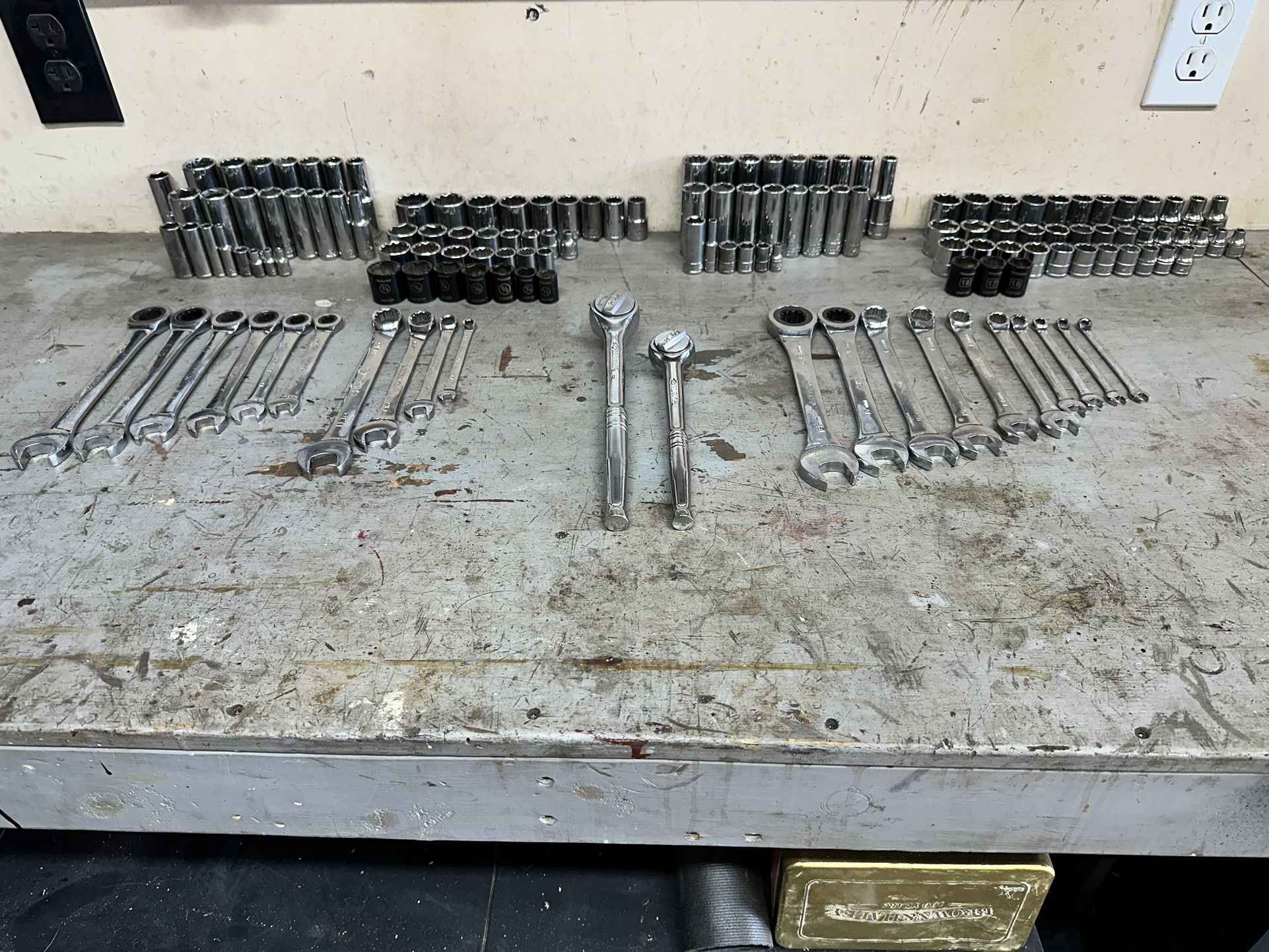 Husky Socket Set And Wrenches