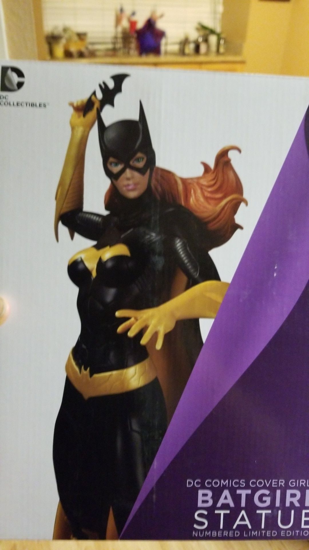 New DC Comics cover girl Batman statue