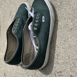 Green And White Vans