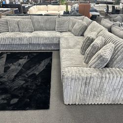 Gray Sofa Sectional 