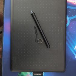 One by Wacom Drawing Tablet Medium size