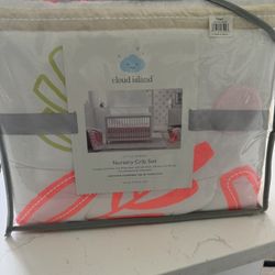 Cloud Island Nursery Crib Set - Little Sprout