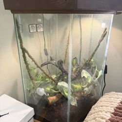 Reptile Tank/ With Stand 