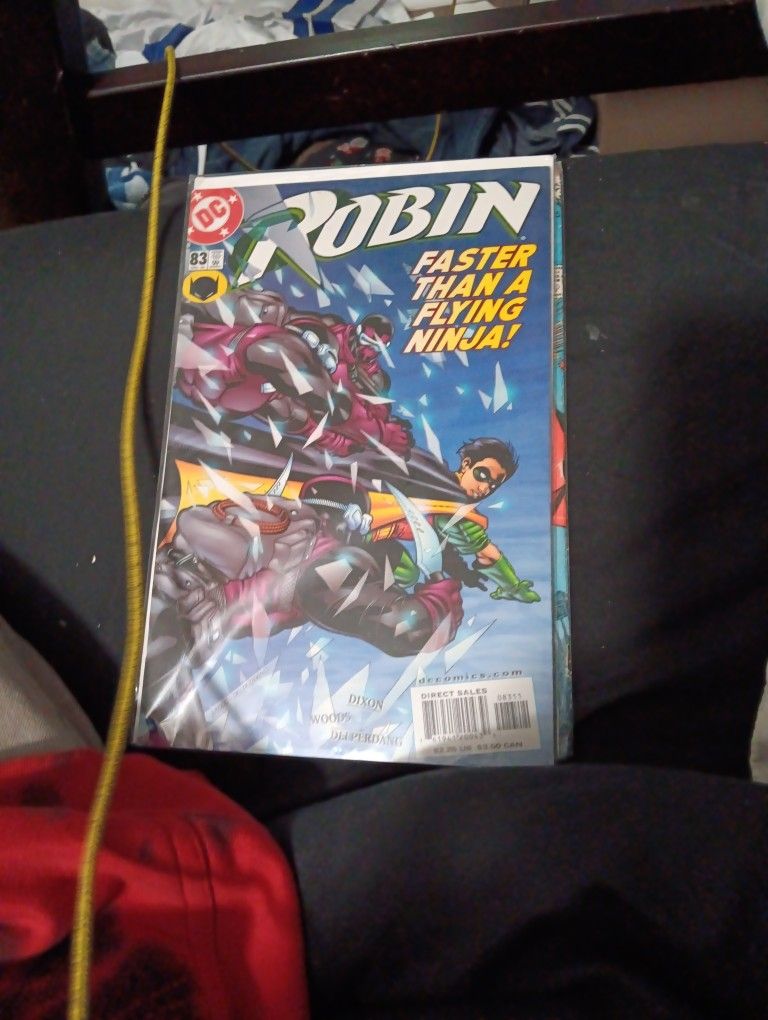 Robin Faster Then A Flying Ninja