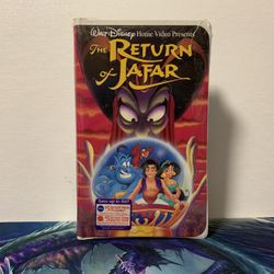 The Return Of Jafar Sealed VHS Tape Walt Disney