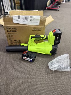 Leaf Blower Cordless with 2 x 3.0Ah Battery and Charger, 680CFM 260MPH Electric Blower