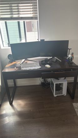 Computer desk & chair