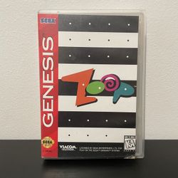 Zoop Sega Genesis CIB Video Game w/ Manual & Case Retro 1995