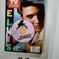 Vintage Elvis PresleyTv Guide