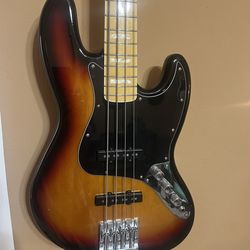 Squire Jazz Bass With Loads of Mod’s