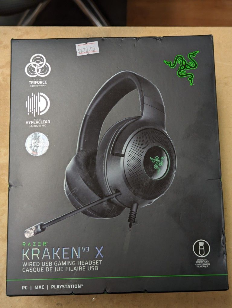 RAZER KRAKEN V3 X WIRED HEADSET