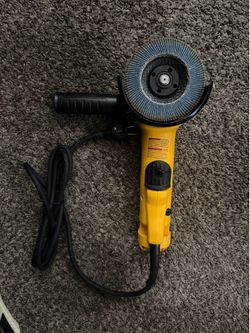 DeWalt Corded 4 1/2” angle grinder