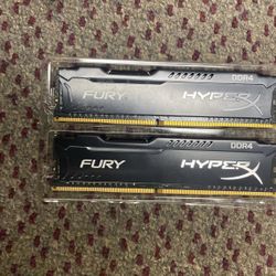 Four 8gb Sticks, 32gb Ram Total