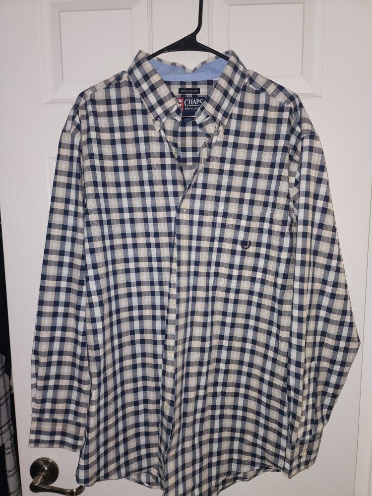 Men's Ralph Lauren Chaps Shirt, Size L