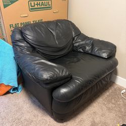 Black Leather Chair