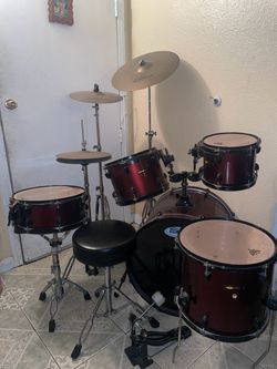 Complete Drum Kit with Zildjian Cymbals