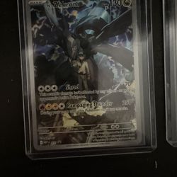 N  Zekrom Pokemon Card 