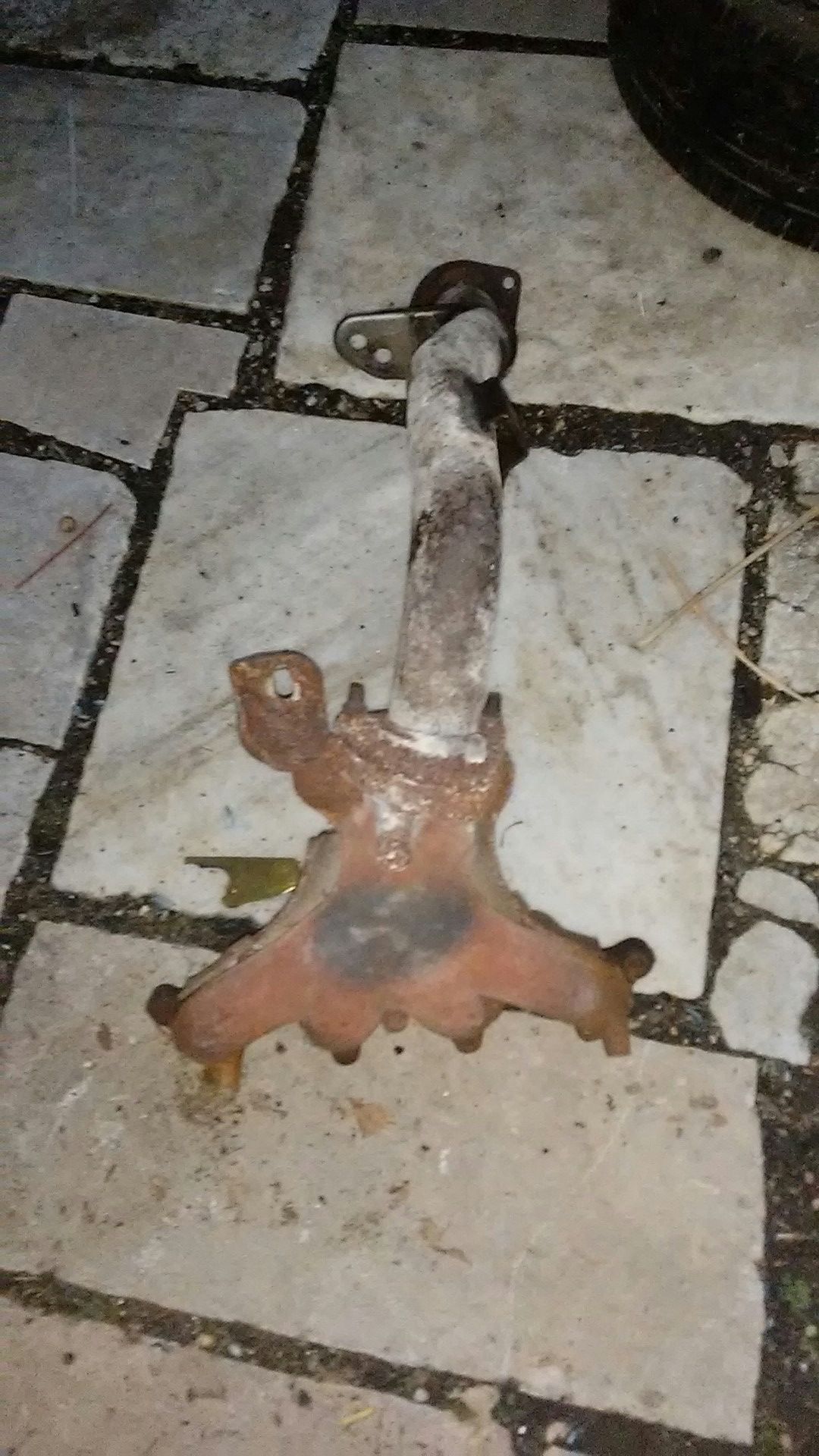 D15b header down pipe