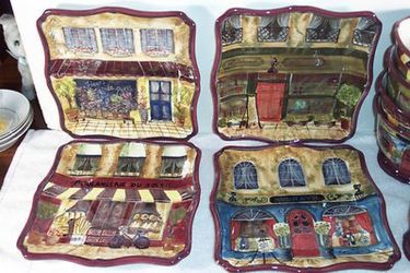 12PC PARIS STOREFRONT HOSTESS SET