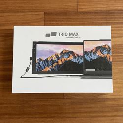 Mobile Pixels Trio Max Portable Monitor 14'' Full HD IPS Dual Triple Monitor New