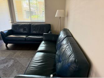 Leather couches