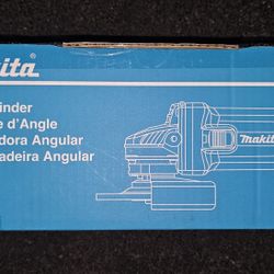 Makita 7.5 Amp Corded 4-1/2 in. Easy Wheel Change Compact Angle Grinder with Grinding Wheel, Wheel Guard and Side Handle