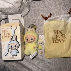 Pin For Love Labubu “F” 