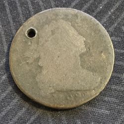 1798 Draped Bust Cent. Authentic. Coin. USA
