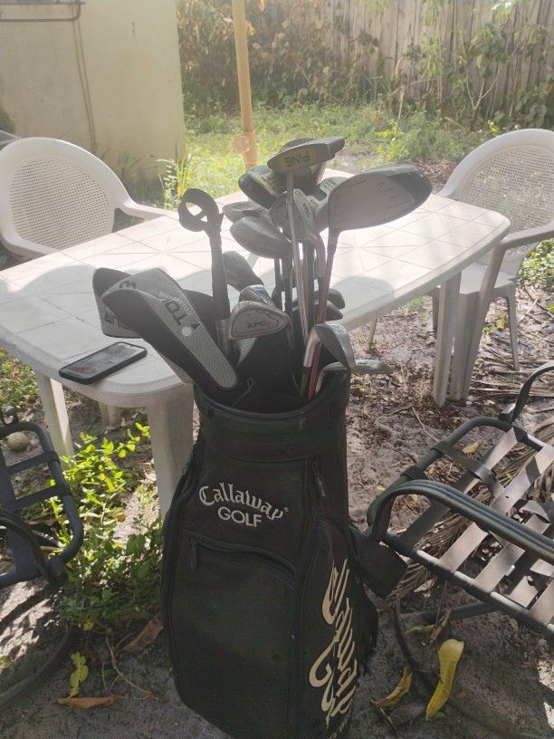 Golf Club Set With Bag