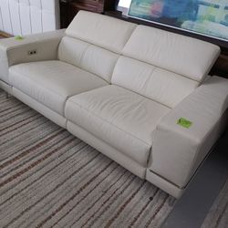 Modani Leather Loveseat