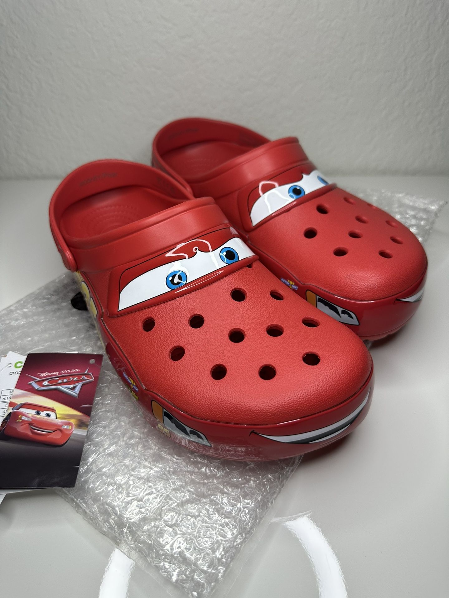 Lightning McQueen crocs size 12 for Sale in Lathrop, CA - OfferUp