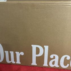 Our Place 4-piece Ceramic Nonstick 12.5” Family Sized Always Pan with Steamer