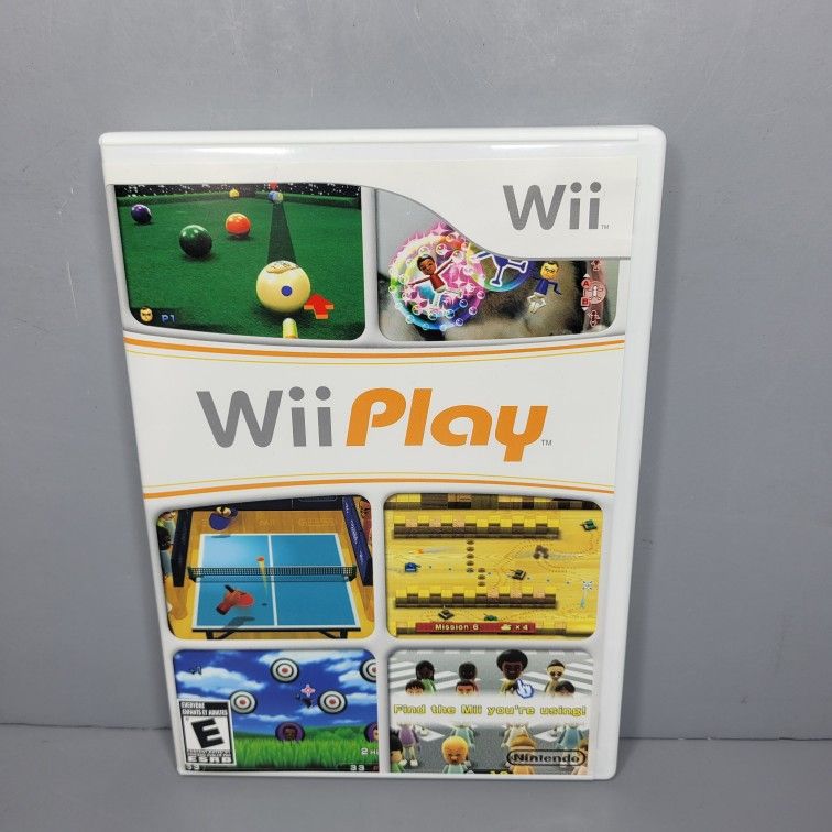 Nintendo Wii Play Video Game