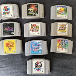 N64 Japanese Game Bundle