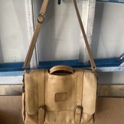 Vintage Leather Briefcase..  