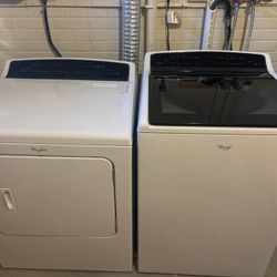 Whirlpool® Cabrio® washer and dryer