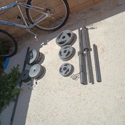 Workout Weights Also Bench