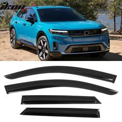 Fits 2024-2026 Honda Prologue Mugen Style Window Visors Deflector Smoke Acrylic 4PCS