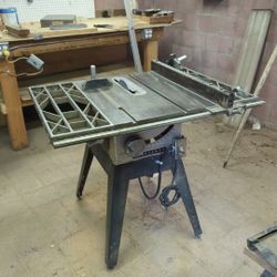 Vintage Craftsman Table Saw 10" Heavy Duty