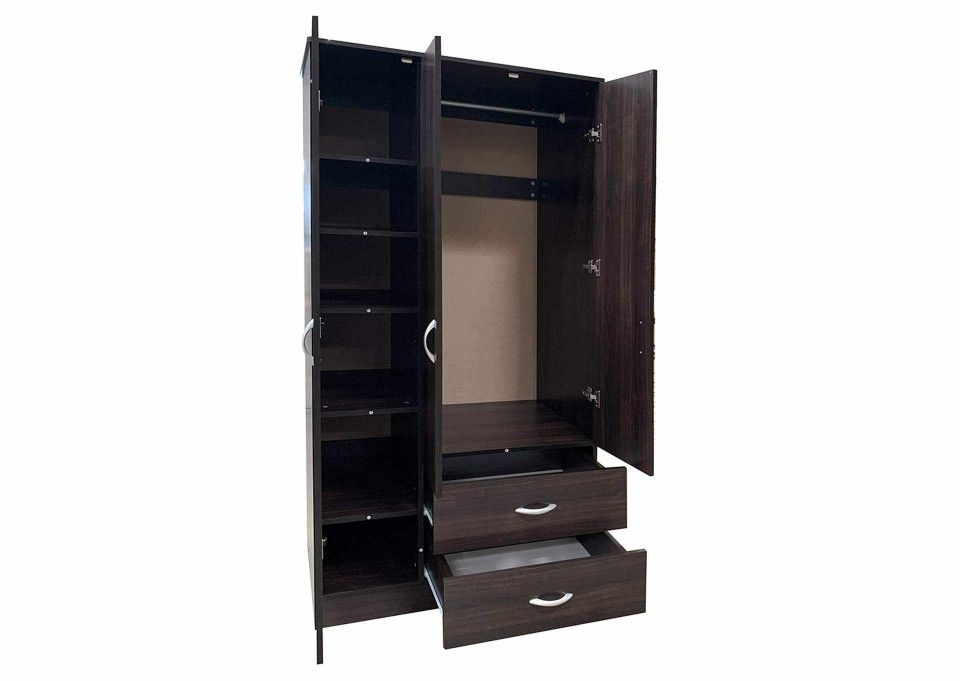 Clothes closet with drawers is new out of its original packaging