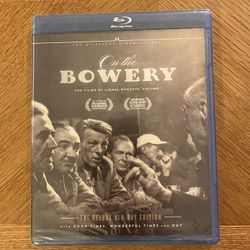 On The Bowery Lionel Rogosin bluray NEW OOP