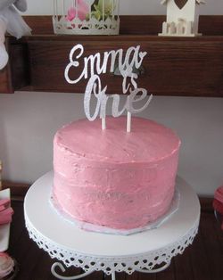 Personalized Birthday Cake Topper