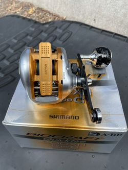 SHiMANO BIOCRAFT 300 XH TYPE G. MADE IN jAPAN. RIGHT HANDED RARE FIND. FLIP AND PITCH SWITCH. 