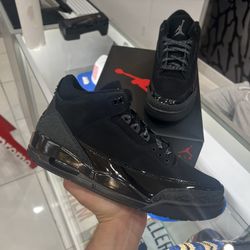 Jordan 3 Black Cat Size 10 Brand New 